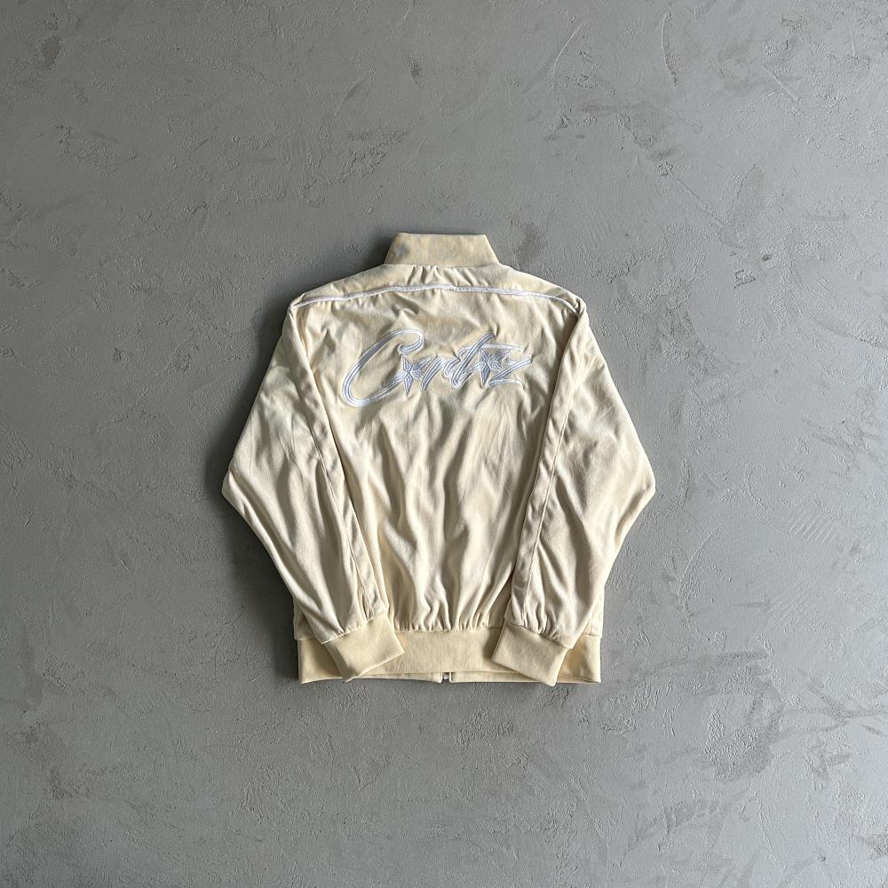 Crtez Velour Set - Cream