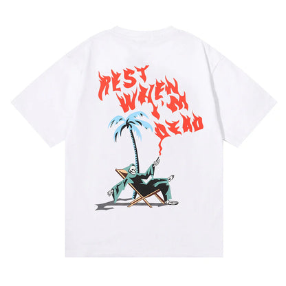 TS Rest When I'm Dead - Black/White