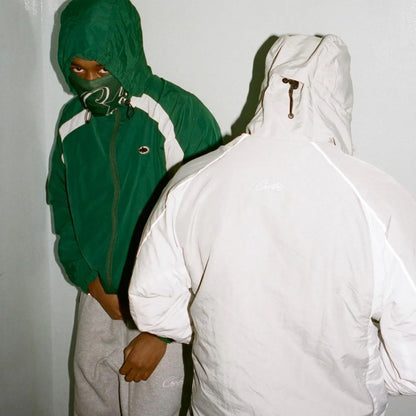Crtez Alcatraz Windbreaker - Green/White
