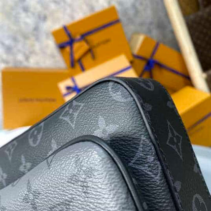LV Trio Messenger Bag - Black/Grey
