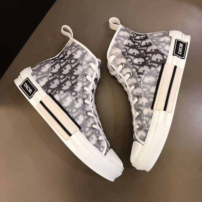 Dior B23 High-Top Shoes - Grey