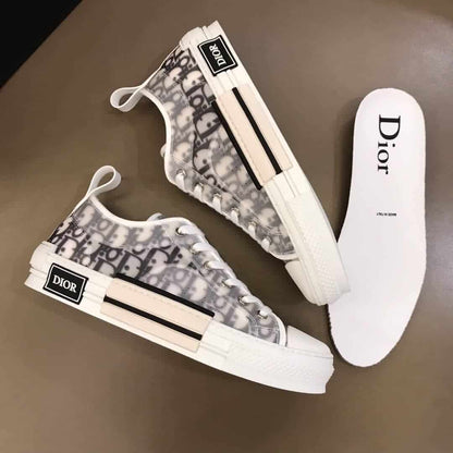 Dior B23 Low-Top Shoes - Grey