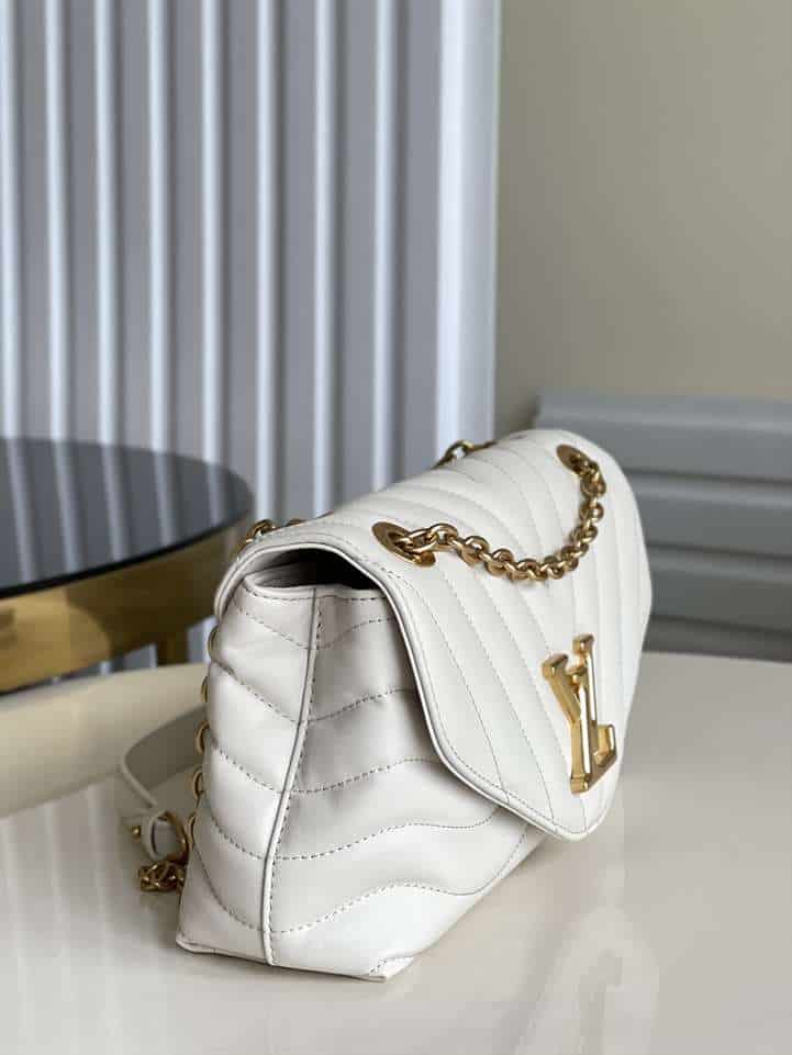 LV New Wave Chain Bag - White