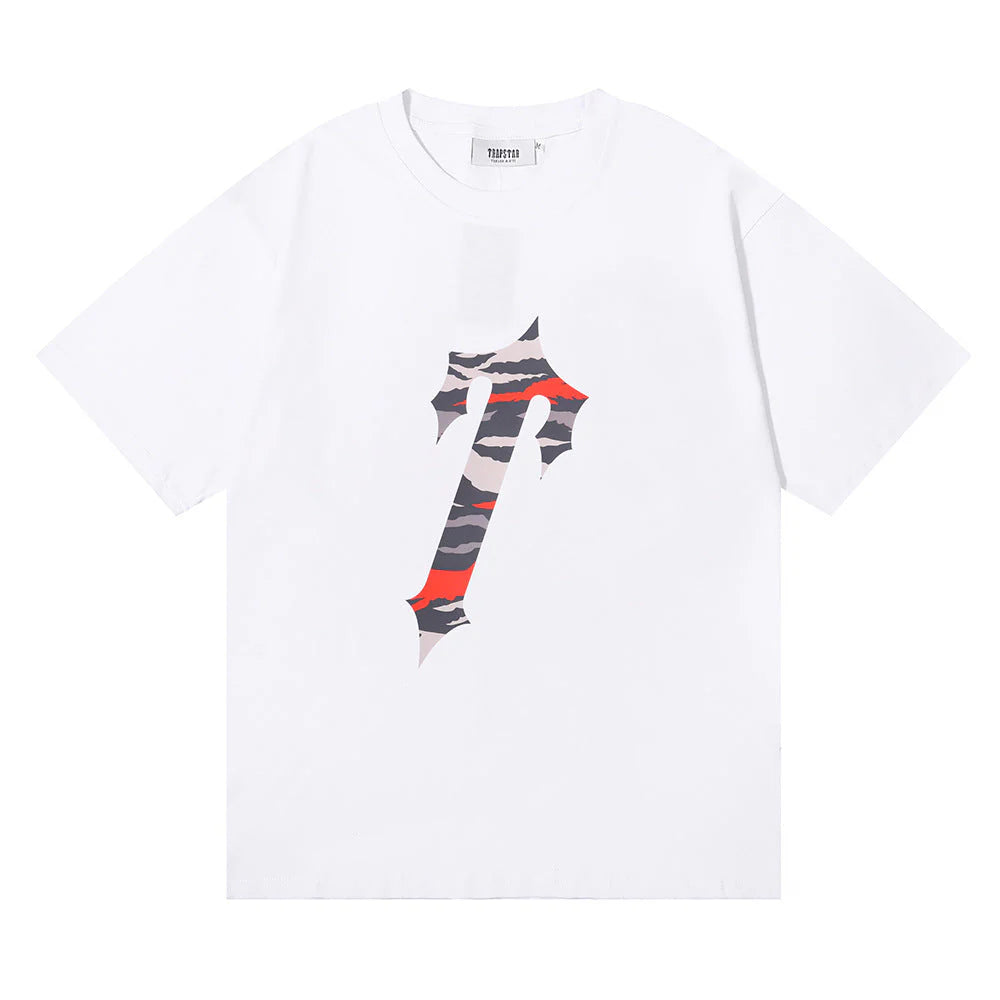 TS Irongate Camo T-Shirt - Black/White