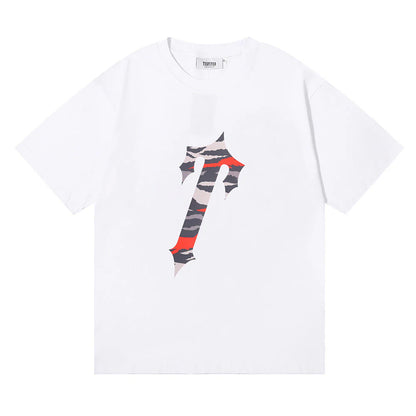 TS Irongate Camo T-Shirt - Black/White