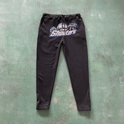 TS Shooters Tracksuit - Black/Grey