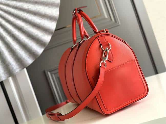 LV X Supreme Duffle Bag - Red