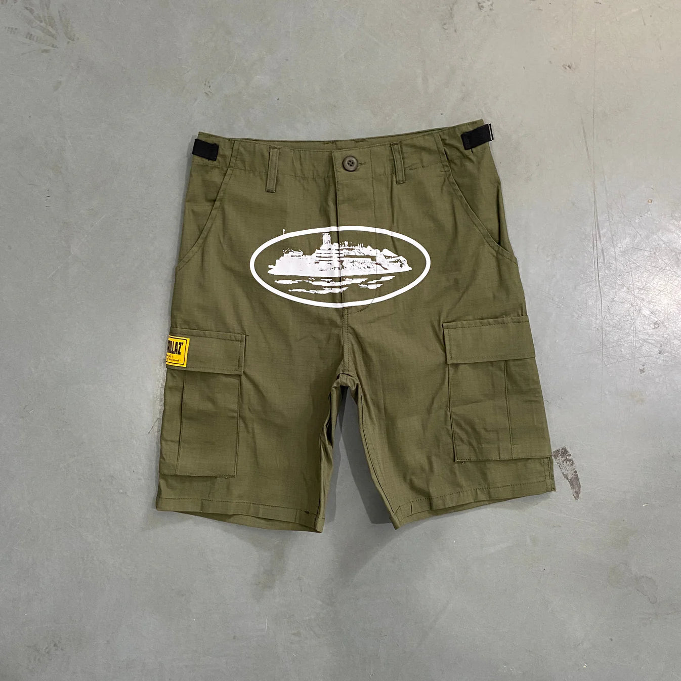 Crtez Mula Guerrillaz Shorts - Green