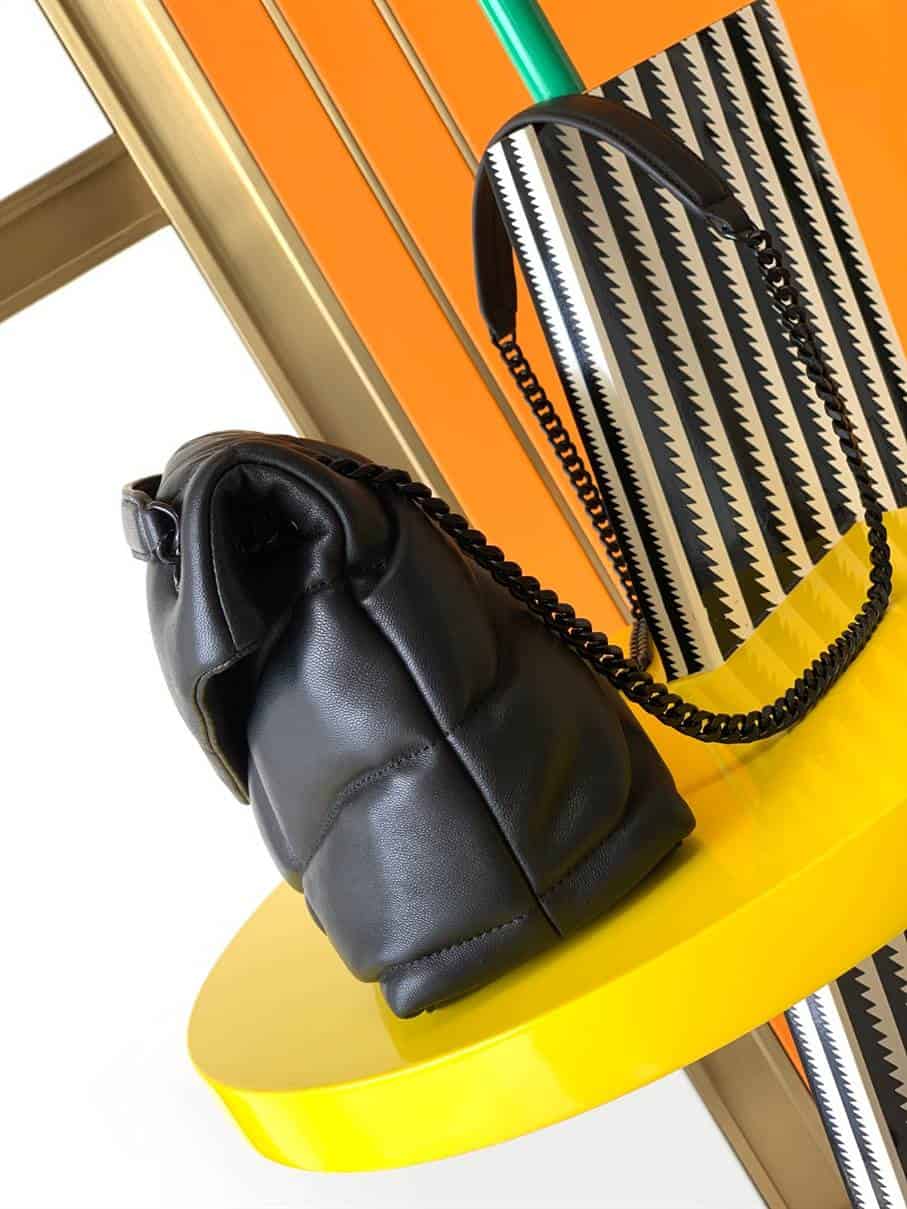 YSL Puffer Small Bag - Black