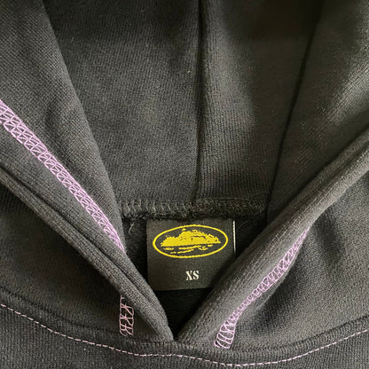 Crtez Alcatraz Hoodie - Black/Purple