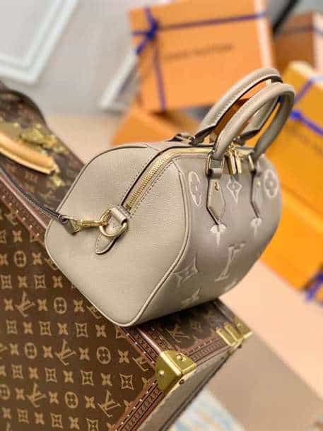 LV Speedy Bandouliere Bag - Beige