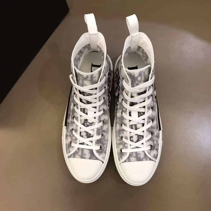 Dior B23 High-Top Shoes - Grey