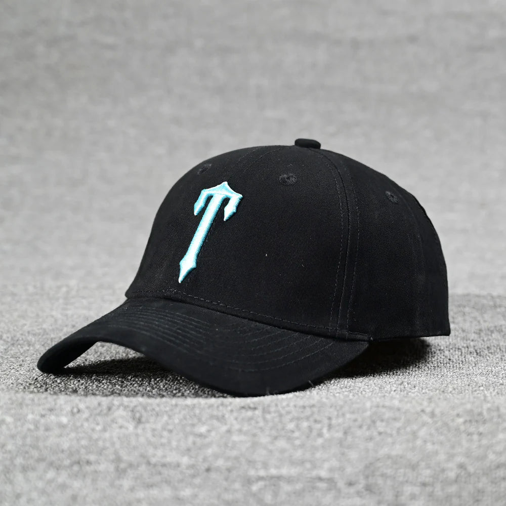 TS Baseball Hat- Black/Ice