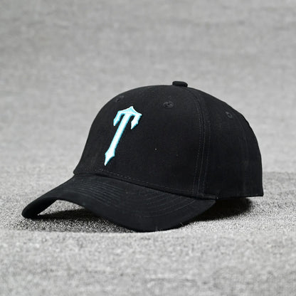 TS Baseball Hat- Black/Ice