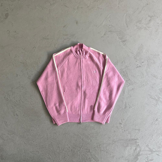 Crtez Knit Zip-Up Fleece - Pink