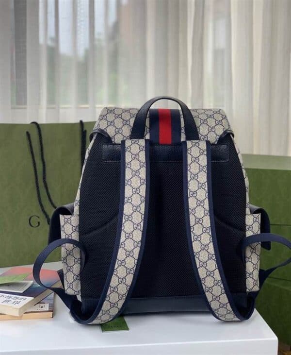 Gucci GG Ophidia Backpack - Beige