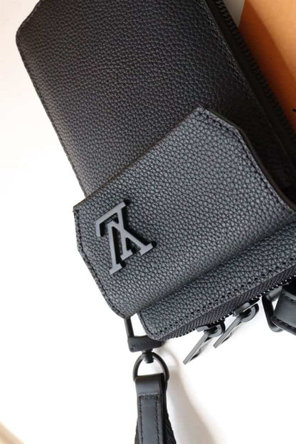 LV Phone Pouch - Black