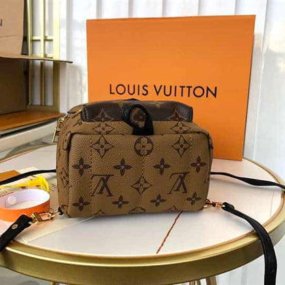 LV Palm Springs Mini Backpack - Beige