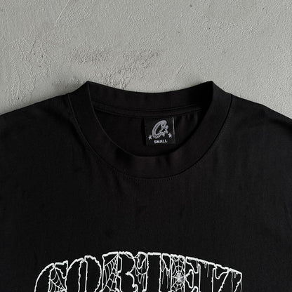Crtez Spider Webb T-Shirt - Black