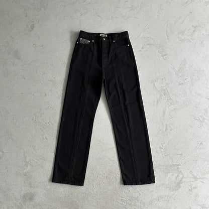 Crtez Denim Jeans - Triple Black