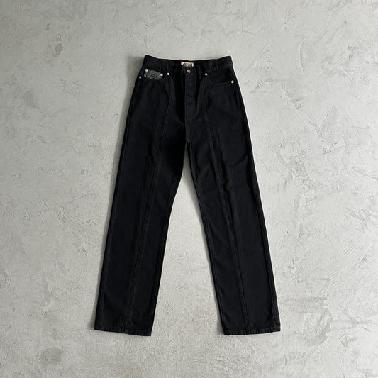 Crtez Denim Jeans - Triple Black
