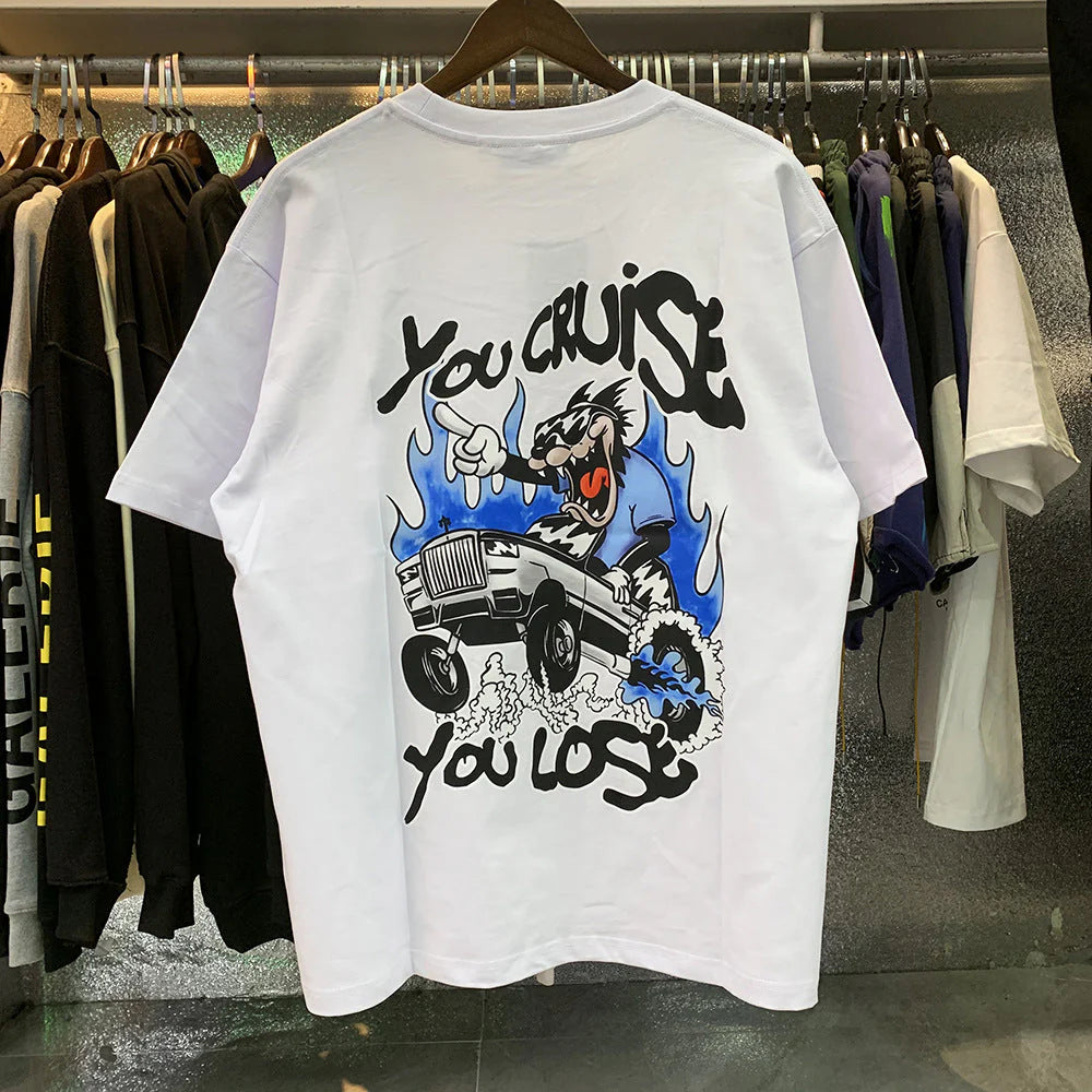 TS You Cruise You Lose 2.0 T-Shirt - Black/White