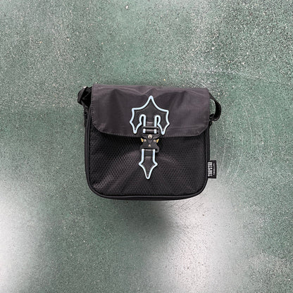 TS Irongate T Crossbody Bag - Black/Light Blue