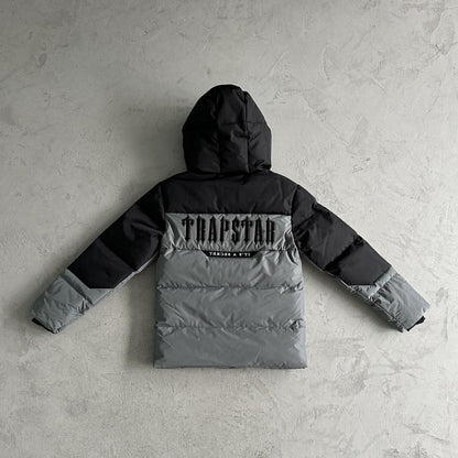 TS Decoded Puffer Jacket - Grey/Black