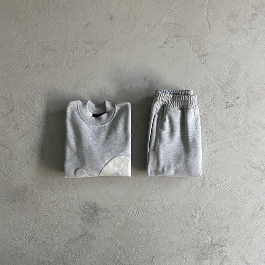 Syn Round Neck Set - Grey