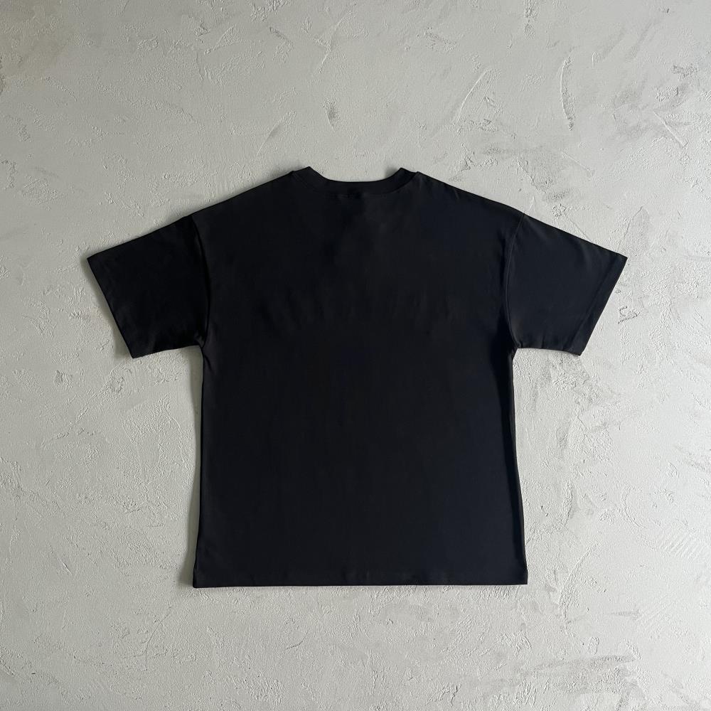 TS Iceberg Popeye Printed T-Shirt - Black/White