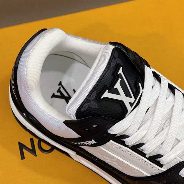 LV Trainer Sneakers - White/Black