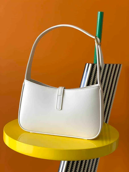 YSL 5A7 Hobo Bag - White