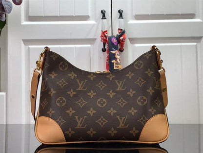 LV Boulogne PM Bag - Brown
