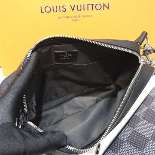 LV Trunk Sling Bag - Black