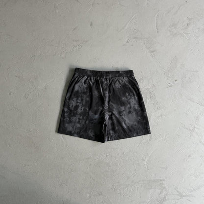 TS Washed Arch Shorts - Black