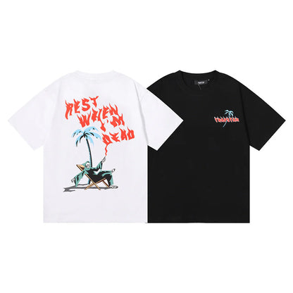 TS Rest When I'm Dead - Black/White