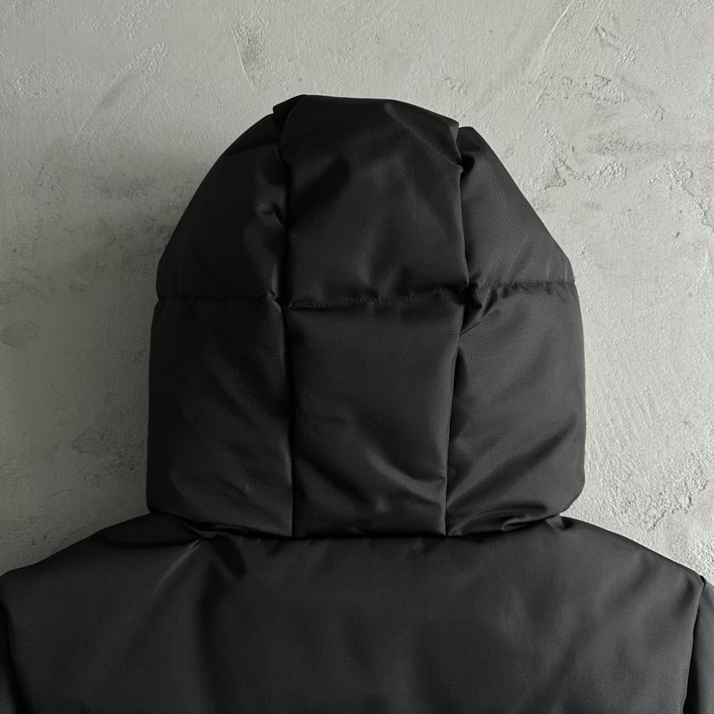 TS Decoded Puffer Jacket - Black/Black