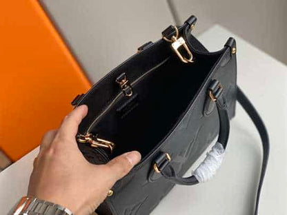 LV On The Go PM Bag - Black