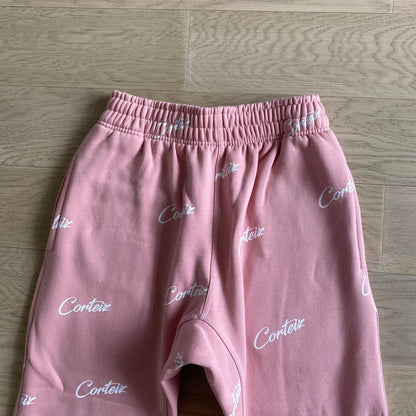 Crtez All Over Print Joggers - Pink