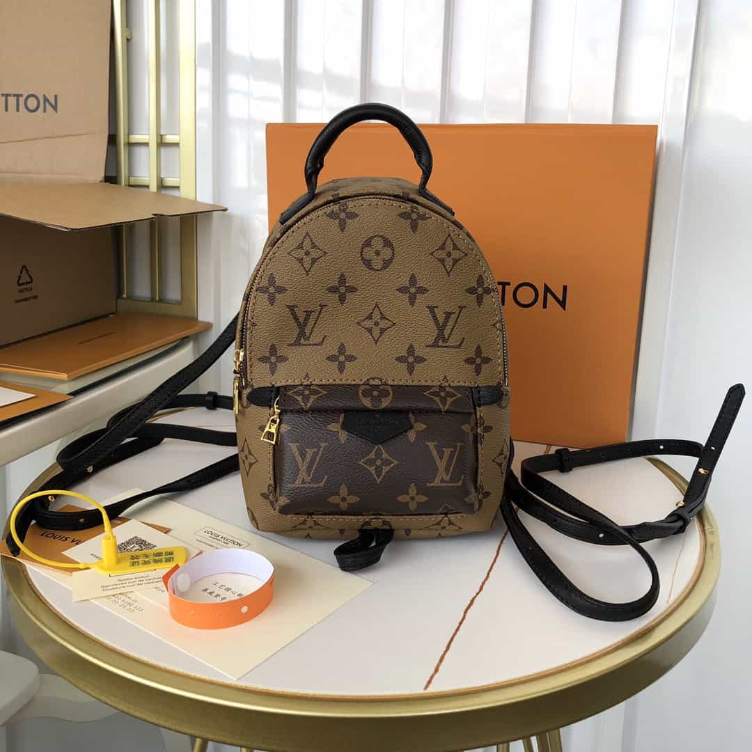 LV Palm Springs Mini Backpack - Beige