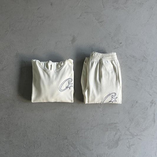 Crtez C-Star Applique Set - White