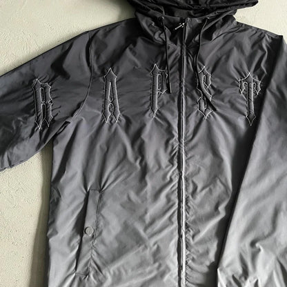 TS Outline Arch Windbreaker - Black