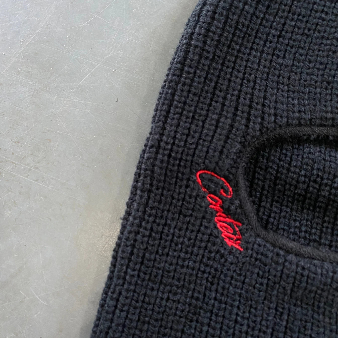 Crtez Balaclava Black/Red