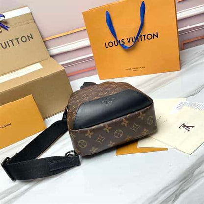 LV Damier Avenue Sling Bag - Brown