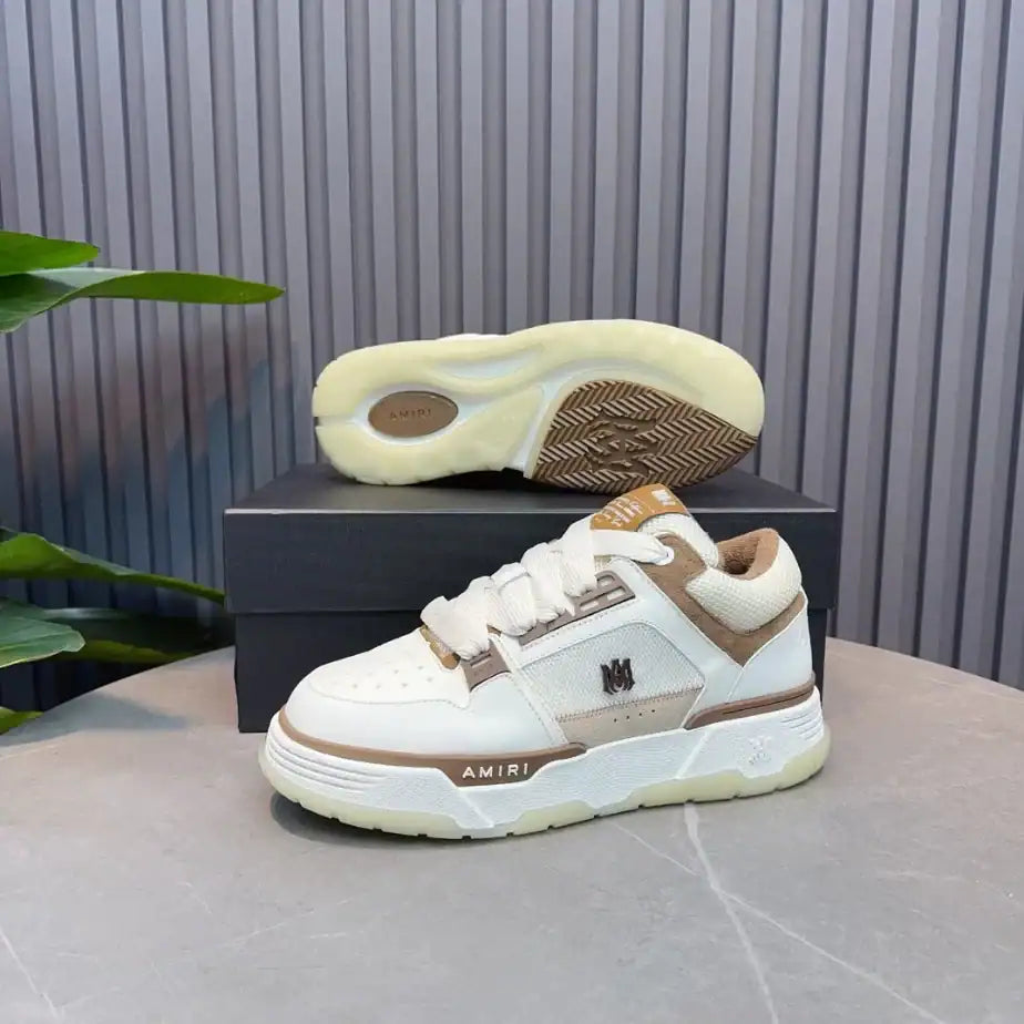 Amiri MA-1 Sneakers - White/Beige