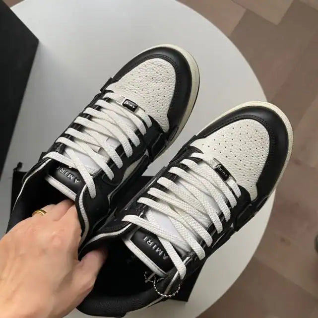 Amiri Skel Top Sneakers - White/Black