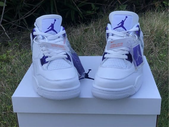 Jordan 4 Retro - Purple Metallic