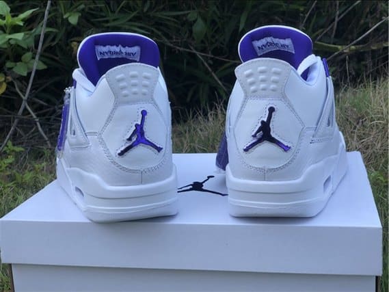 Jordan 4 Retro - Purple Metallic