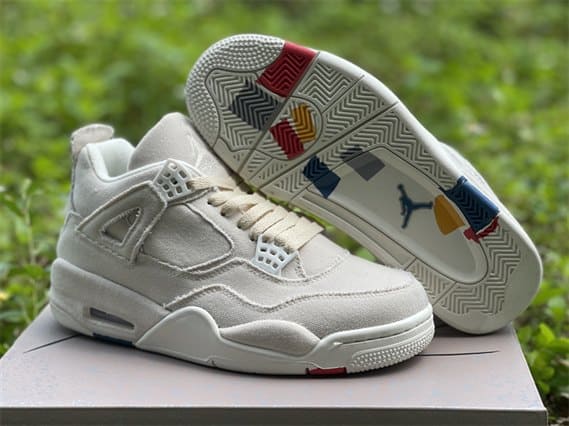 Jordan 4 WMNS Canvas - Beige