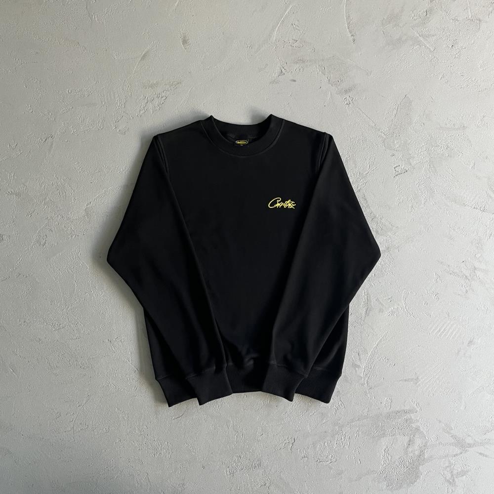 Crtez Alcatraz Basic Crewneck Set - Black